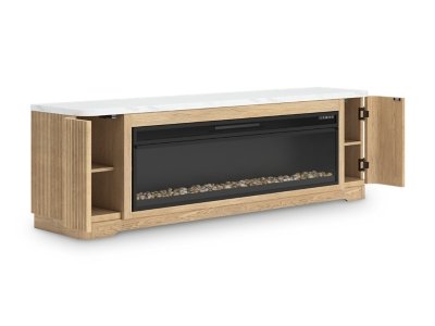 Camdill 80" TV Stand with Electric Fireplace - Image 6