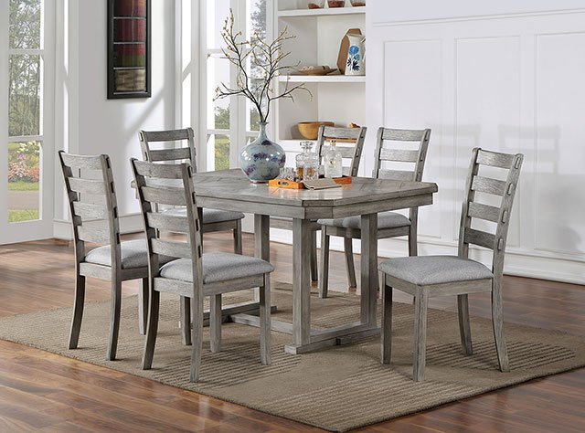 Laquila 7 Pc Dining Table Set - Image 3
