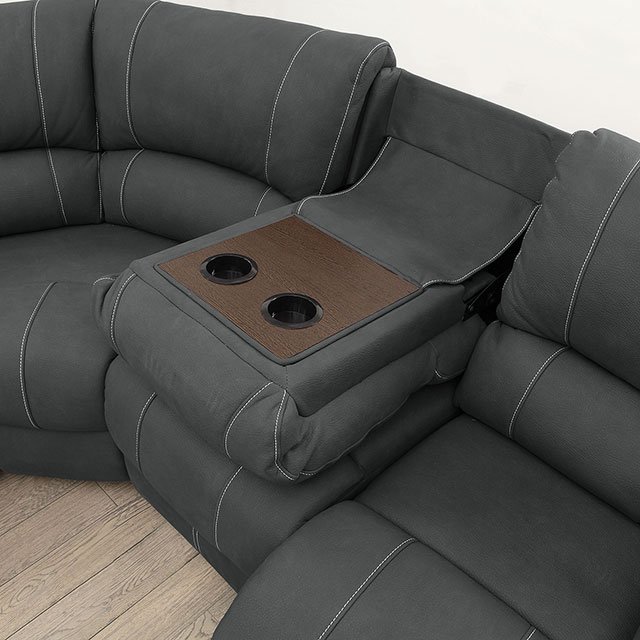 Monique Armless Chair w/ Drop Down Table - Image 3