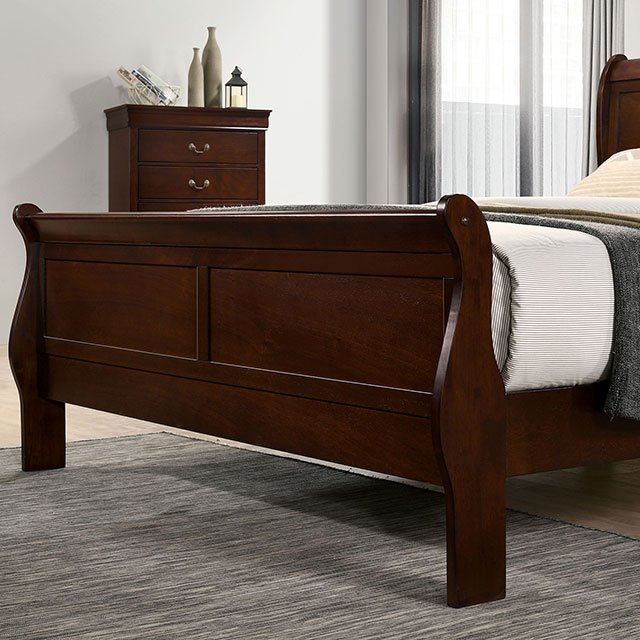 Louis Philippe 4 Pc Queen Bedroom Set - Image 3