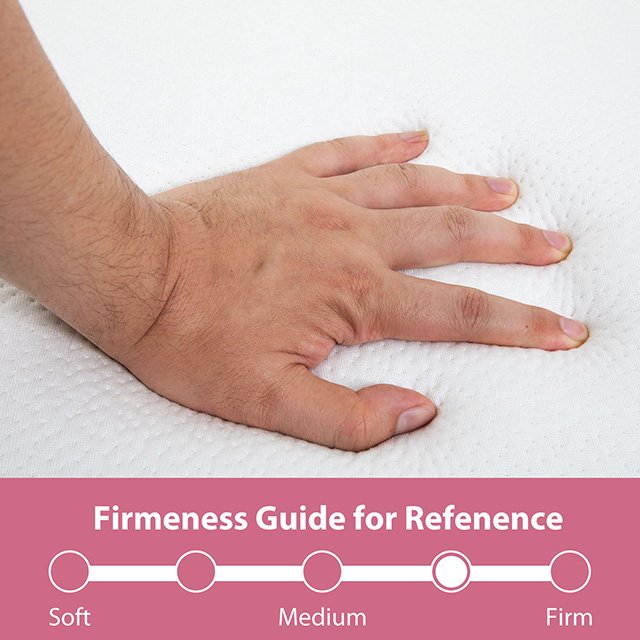 Hollyhock 4" Full Tri-Fold Memory Foam Topper - Image 5