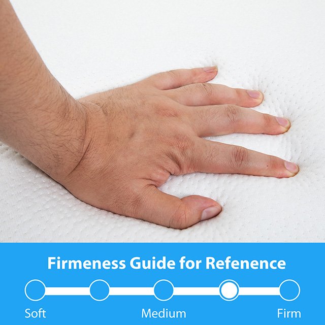 Hollyhock 4" Twin Tri-Fold Memory Foam Topper - Image 5