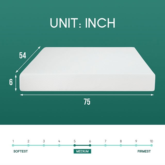 Artemisia 6" Full Memory Foam Mattress - Image 3