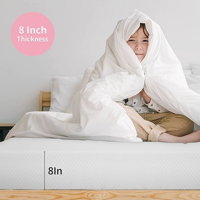 Artemisia 8" Full Memory Foam Mattress - Image 8