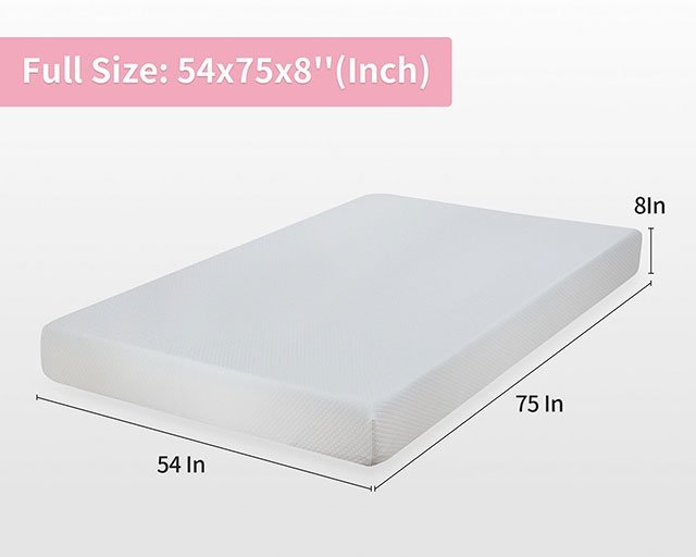 Artemisia 8" Full Memory Foam Mattress - Image 3