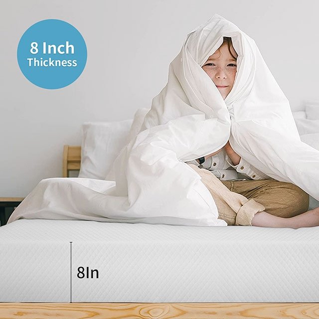 Artemisia 8" Queen Memory Foam Mattress - Image 8