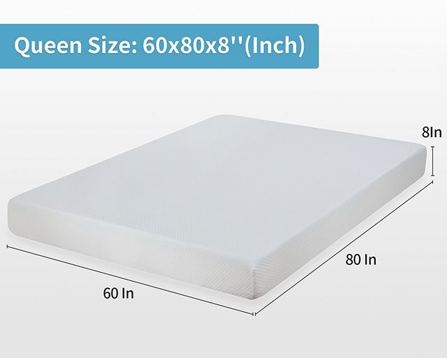 Artemisia 8" Queen Memory Foam Mattress - Image 3