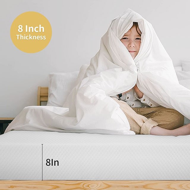 Artemisia 8" Memory Foam Mattress - Image 8