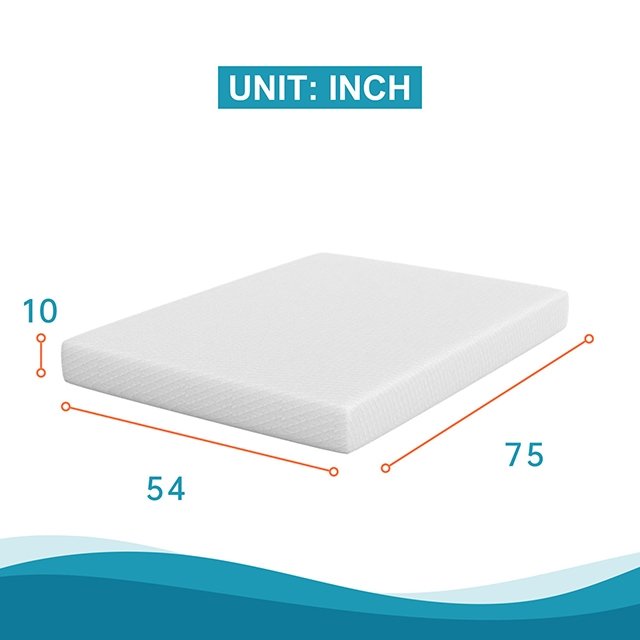 Artemisia 10" Full Memory Foam Mattress - Image 3