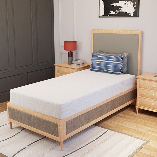 Forsythia 8" Twin Green Tea Gel Memory Foam - Image 9