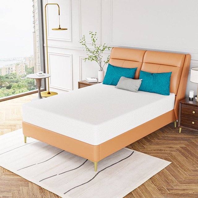 Forsythia 10" Full Green Tea Gel Memory Foam - Image 7