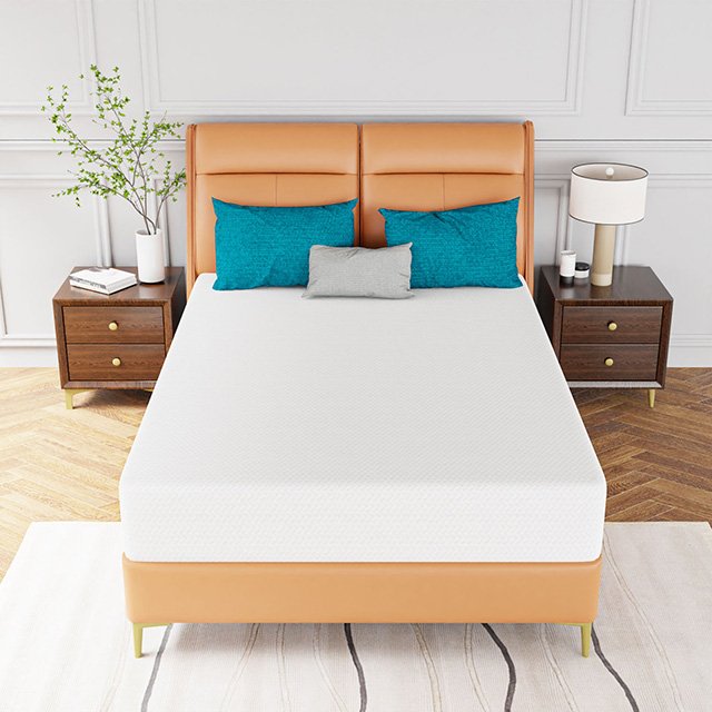 Forsythia 10" Full Green Tea Gel Memory Foam - Image 8