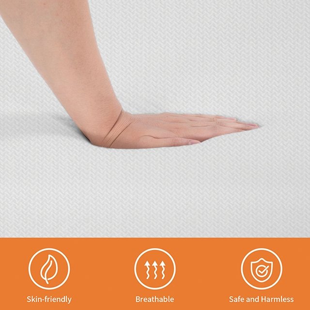 Forsythia 12" E.King Green Tea Gel Memory Foam - Image 4