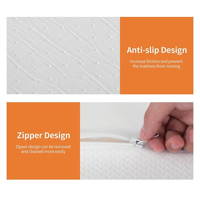 Forsythia 12" E.King Green Tea Gel Memory Foam - Image 5