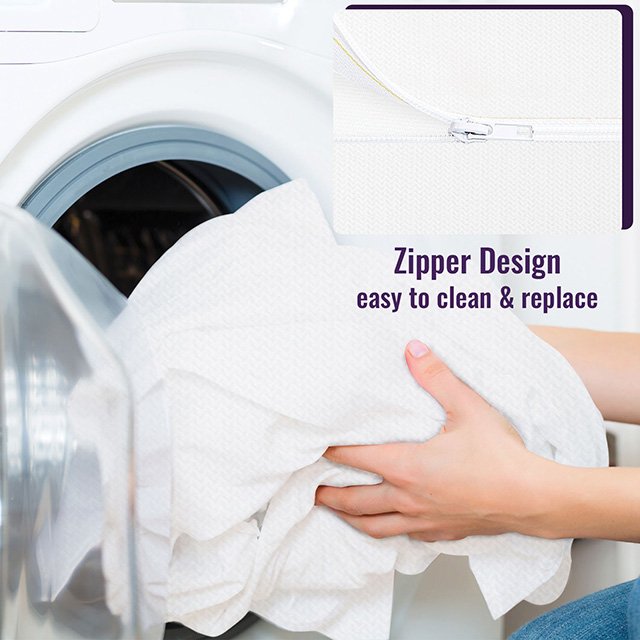 Nasturtium 10" E.King Bamboo Charcoal Infused Memory Foam - Image 7