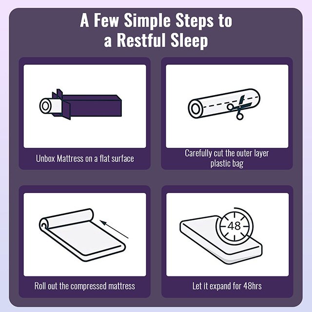 Nasturtium 10" Twin Bamboo Charcoal Infused Memory Foam - Image 8