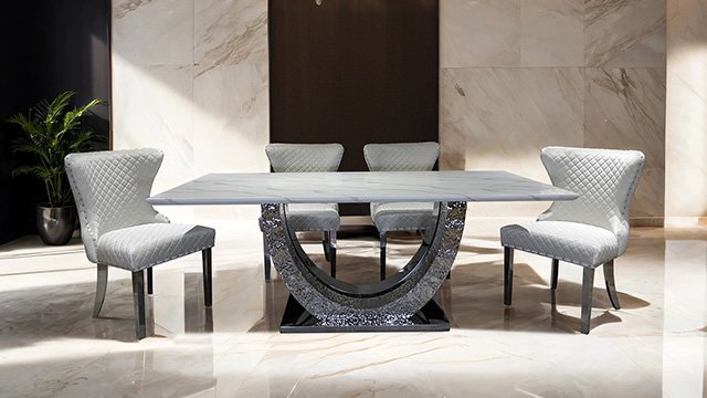 Portanova 7 Pc Dining Table Set - Image 3