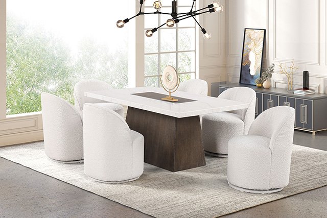 Grasten 7 Pc Dining Table Set - Image 4