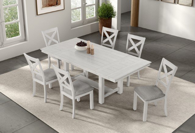 Ferrone 7 Pc Dining Table Set - Image 3