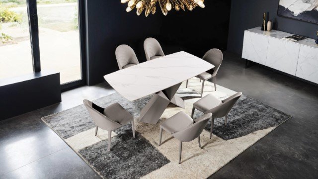 Lenvik 7 Pc Dining Table Set - Image 3