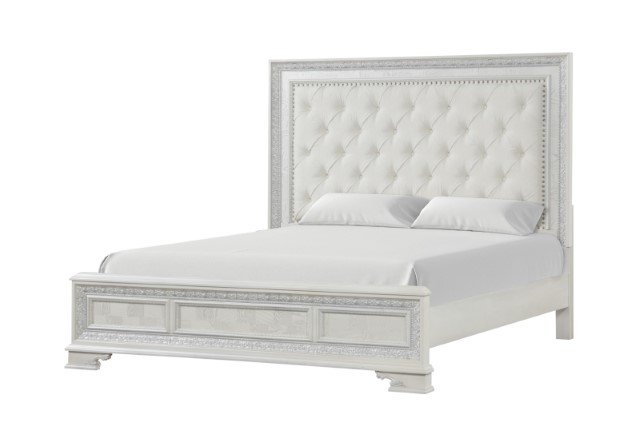Stella Mia 5 Pc Queen Uph Bedroom Set - Image 5