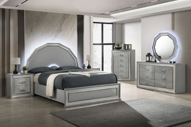Cassiopeia 4 Pc Queen Bedroom Set - Image 3