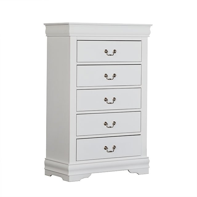 Louis Philippe 5 Pc Queen Bedroom Set - Image 5