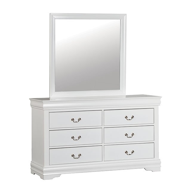 Louis Philippe 5 Pc Queen Bedroom Set - Image 4