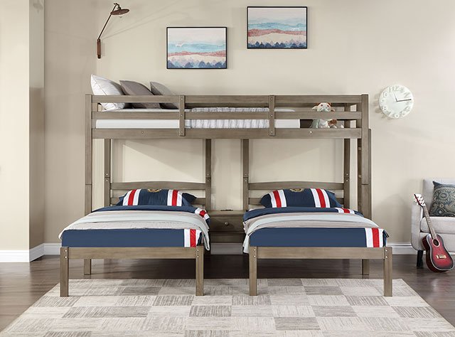 Hortense Triple Twin Bed - Image 4