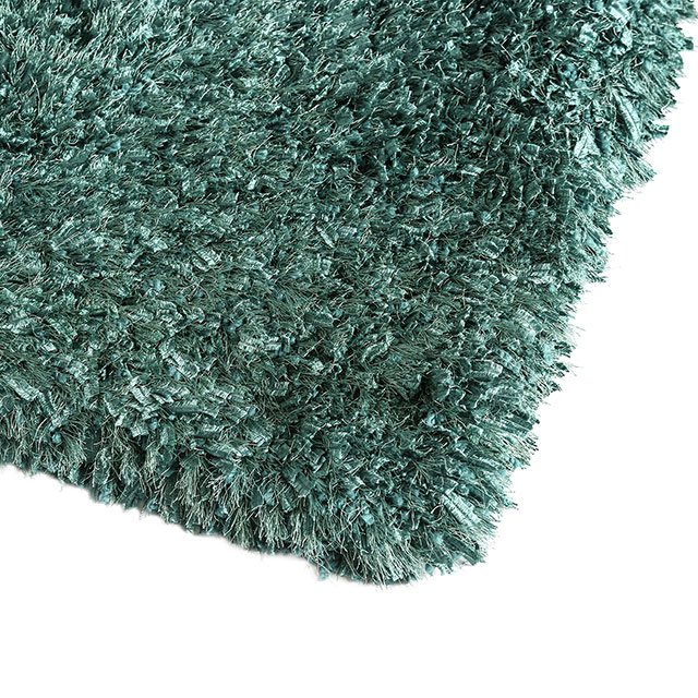 Annmarie 5' X 7' Teal Area Rug - Image 3
