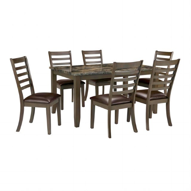 Adia 7 Pc. Dinning Table Set - Image 3