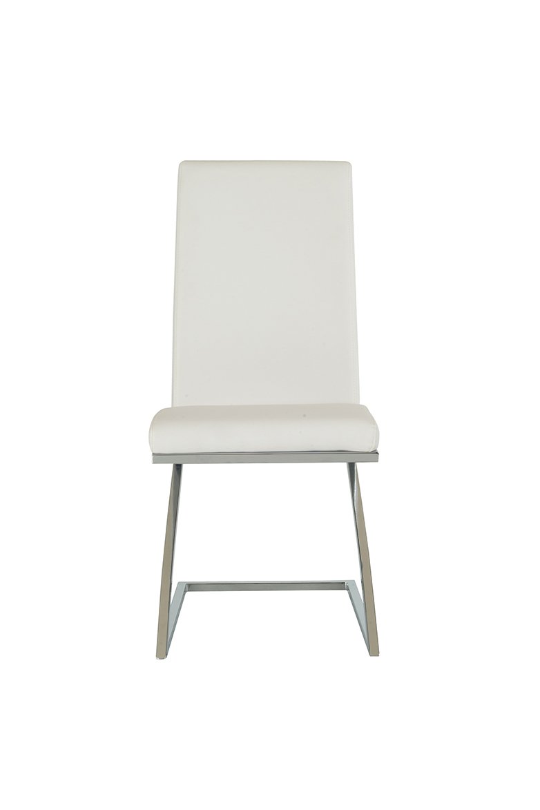 Angora - Modern White Dining Chair (Set of 2) - Image 4