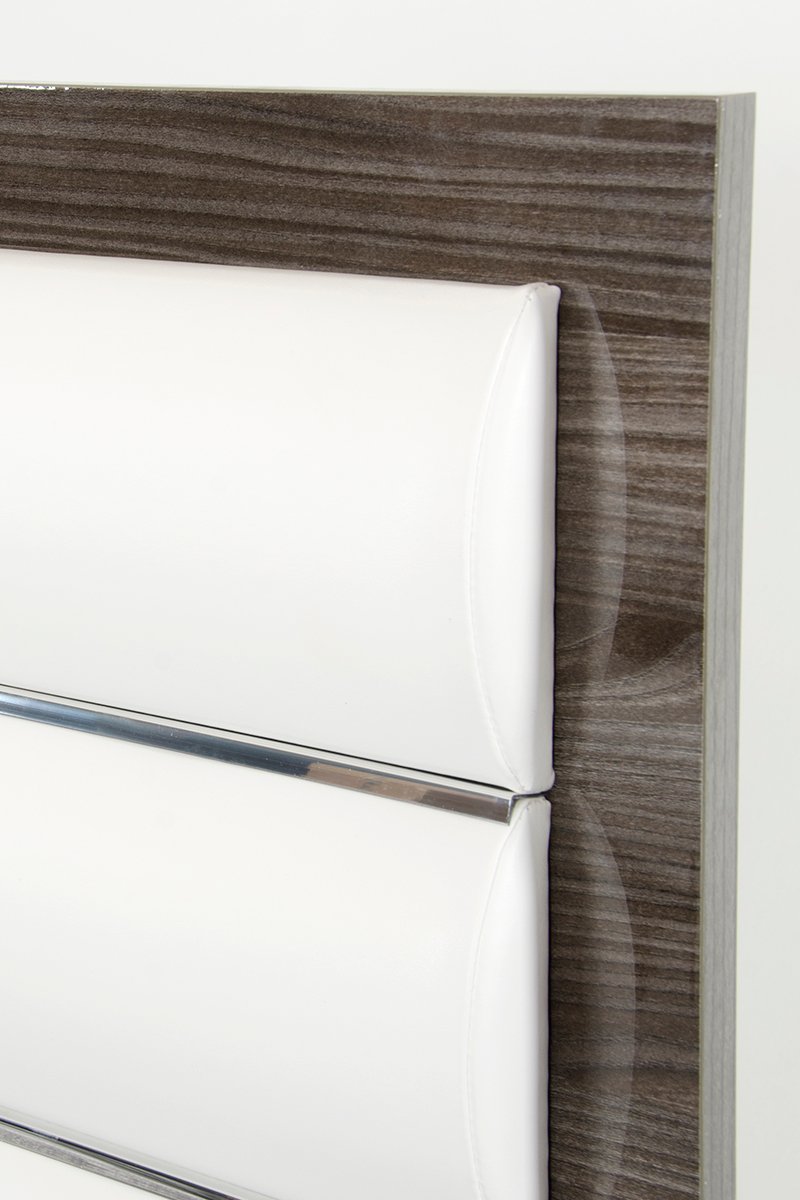 Nova Domus Capulet Italian Modern Grey Bedroom Set - Image 3