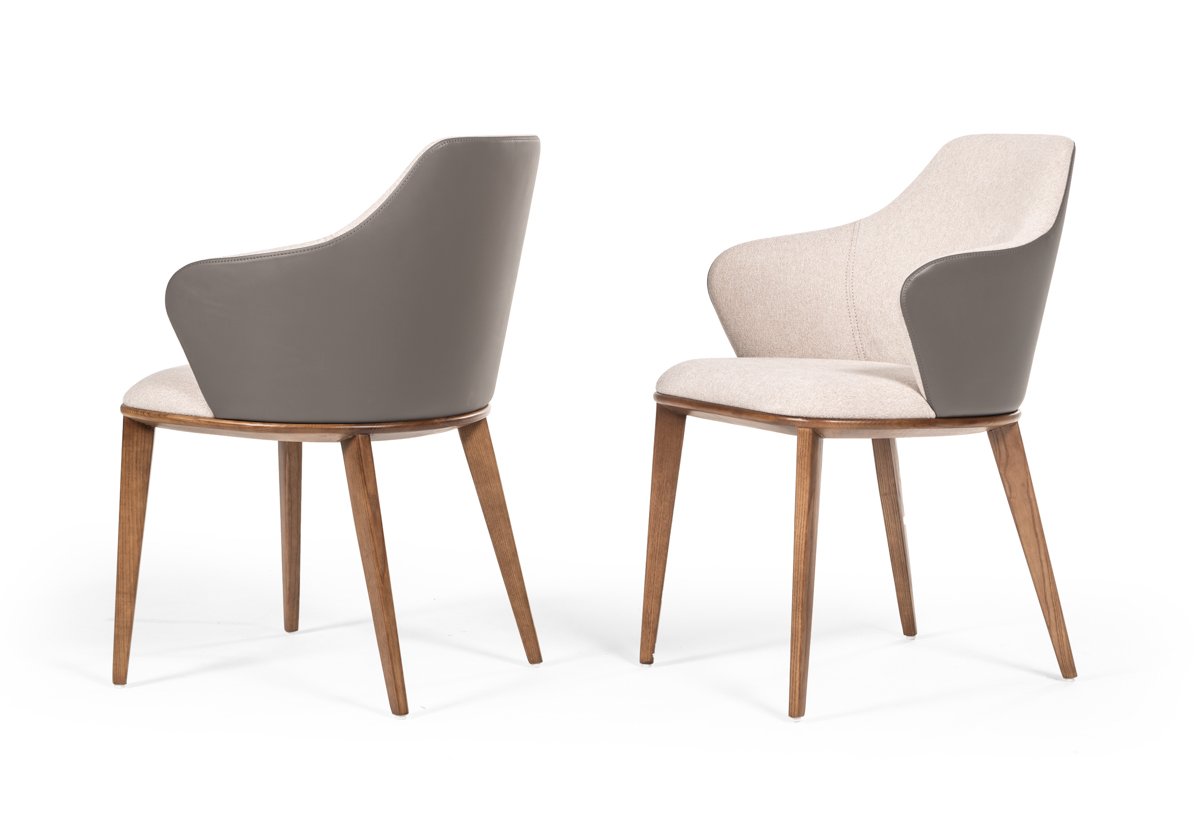 Modrest Rackham + Megan - Mid-Century Modern Walnut Dining Set - Image 5