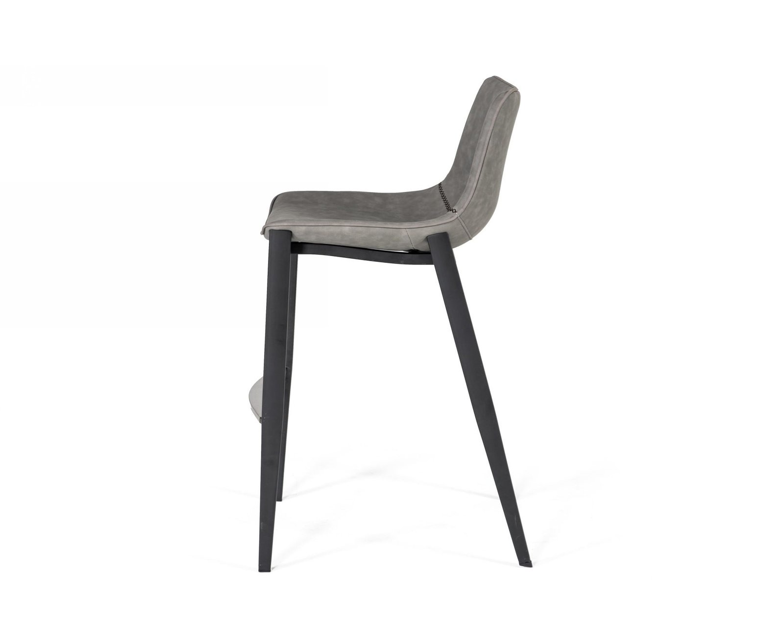 Modrest Jane - Modern Grey & Black Counter Stool (Set of 2) - Image 2