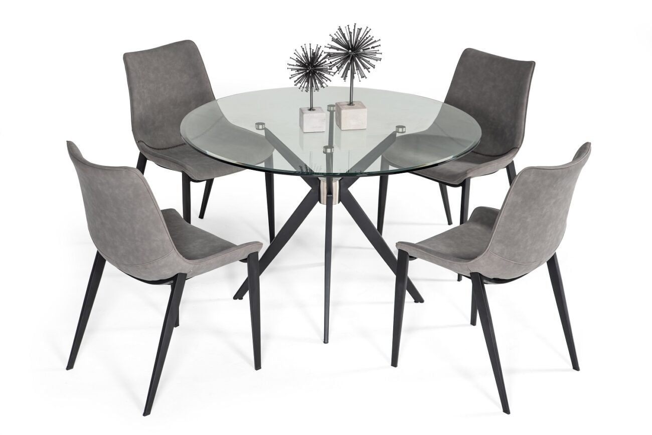 Modrest Dallas - Modern Black Dining Table - Image 4