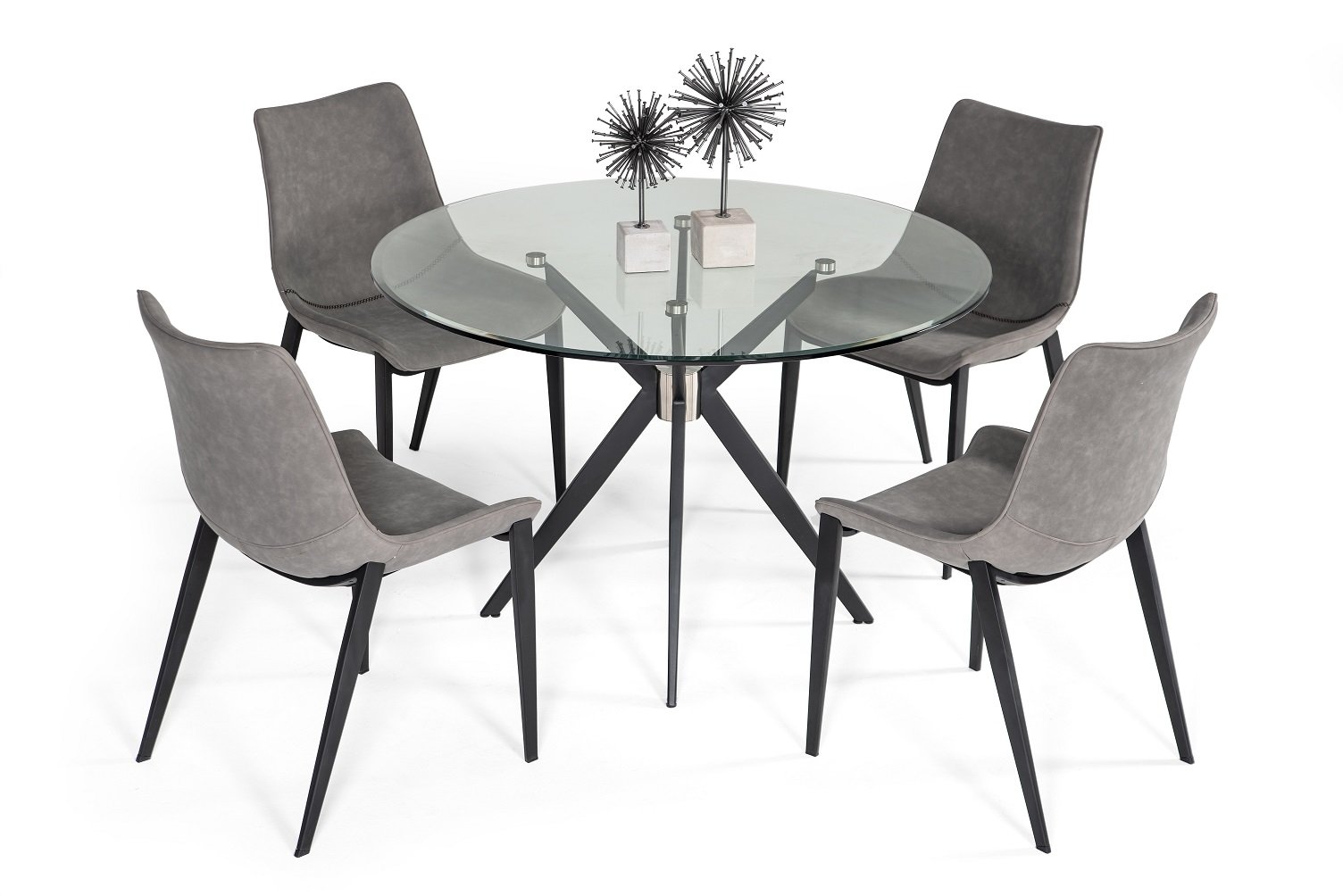 Modrest Dallas - Modern Black Dining Table - Image 4