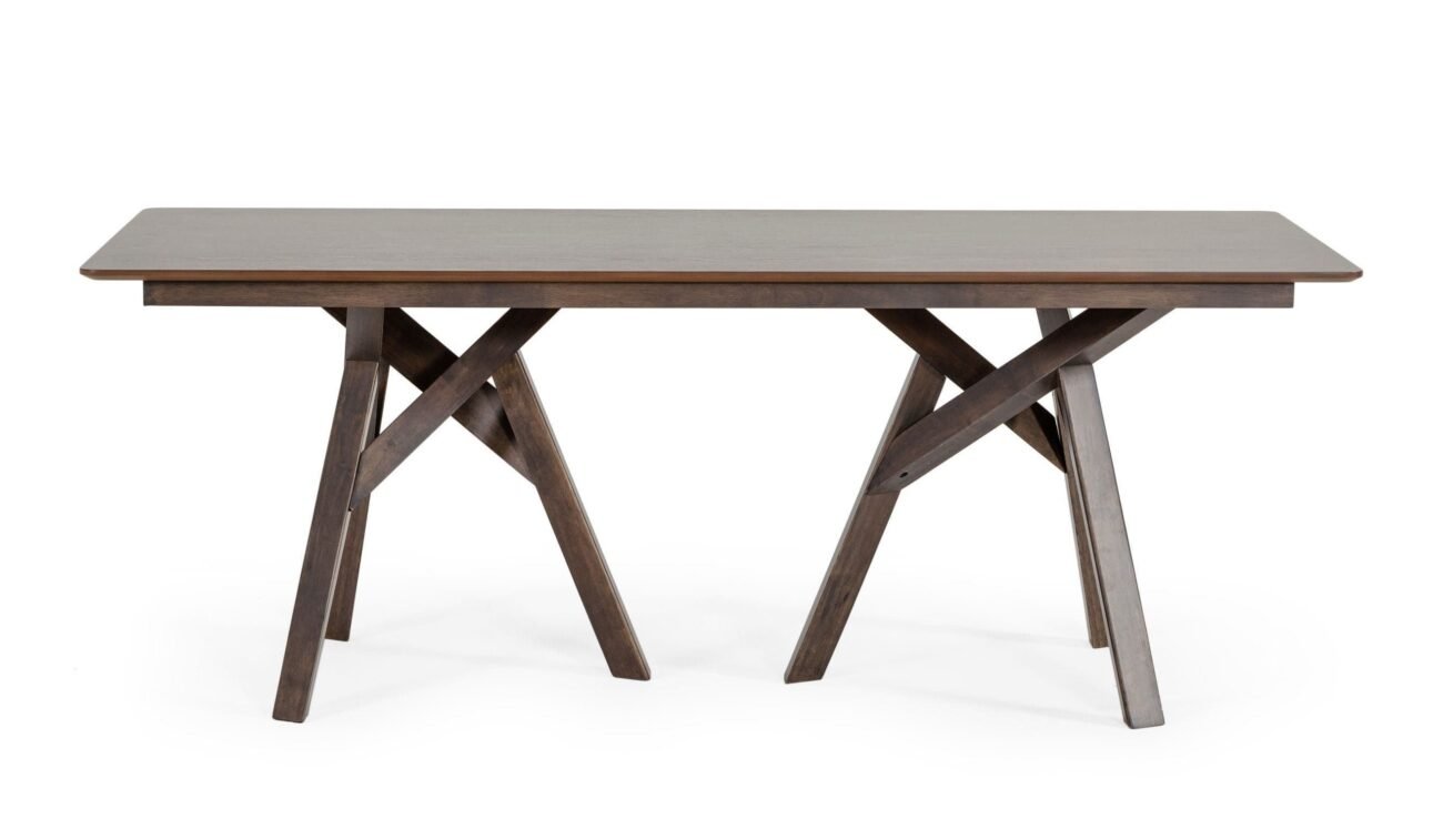 Modrest Grover - Modern Dark Wenge Dining Table - Image 5