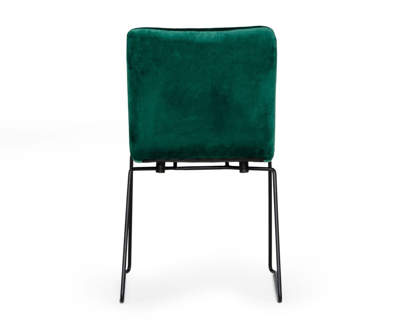 Modrest Yannis - Modern Green Fabric Dining Chair (Set of 2) - Image 3