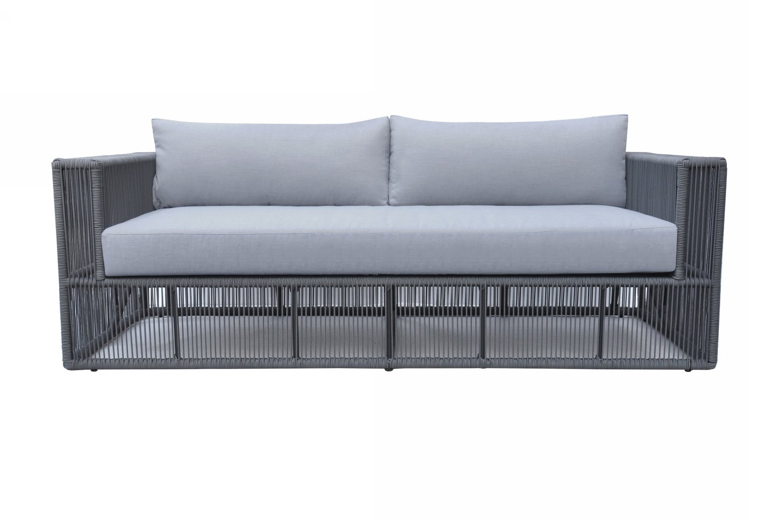 Renava Whimsy - Modern Outdoor Light Grey & Dark Grey Sofa Set - Image 3