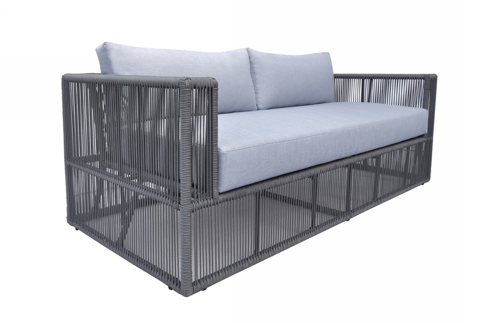 Renava Whimsy - Modern Outdoor Light Grey & Dark Grey Sofa Set - Image 4