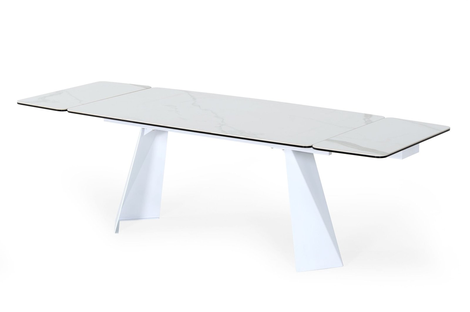 Modrest Encanto - Modern White Ceramic Dining Table - Image 3