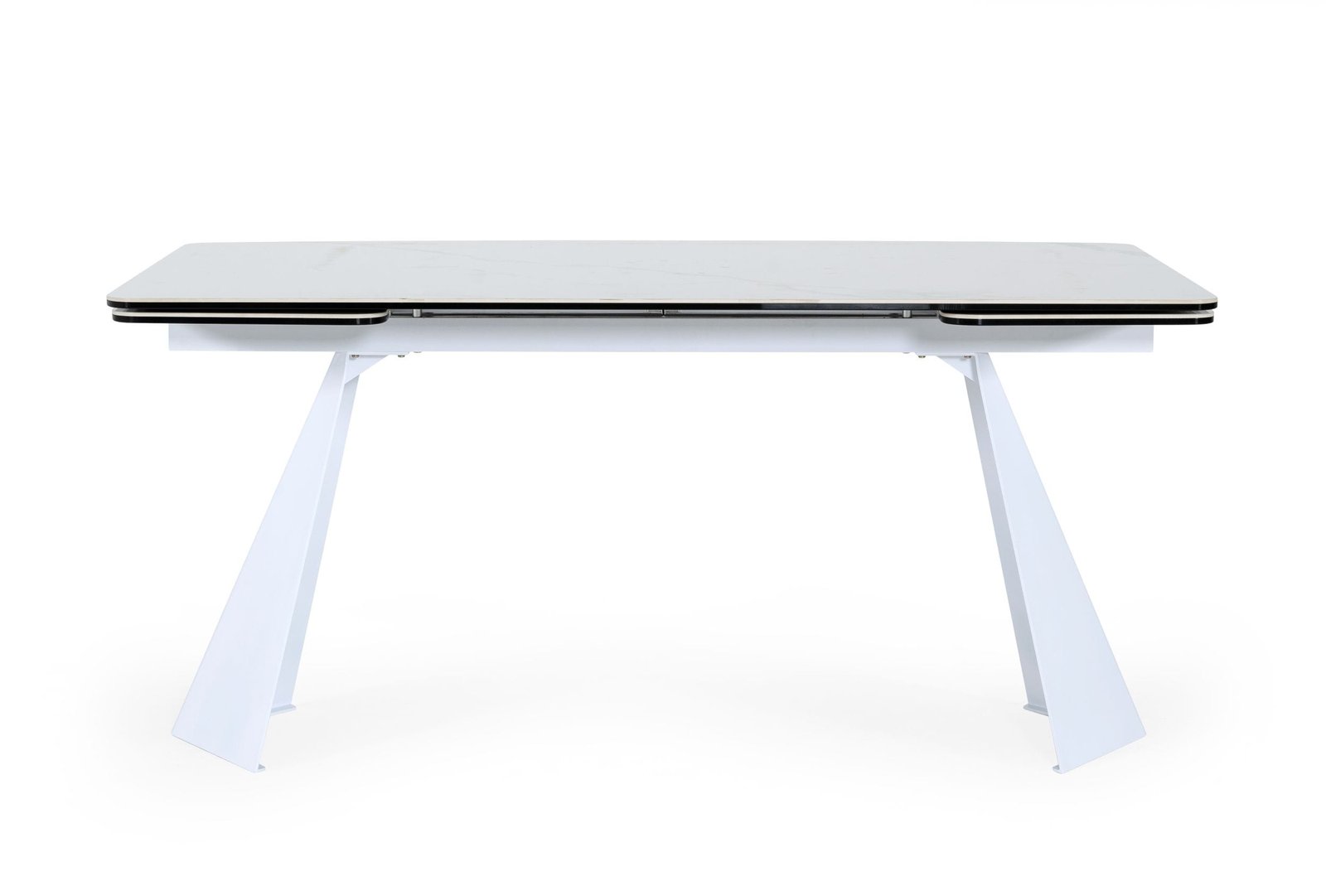Modrest Encanto - Modern White Ceramic Dining Table - Image 4