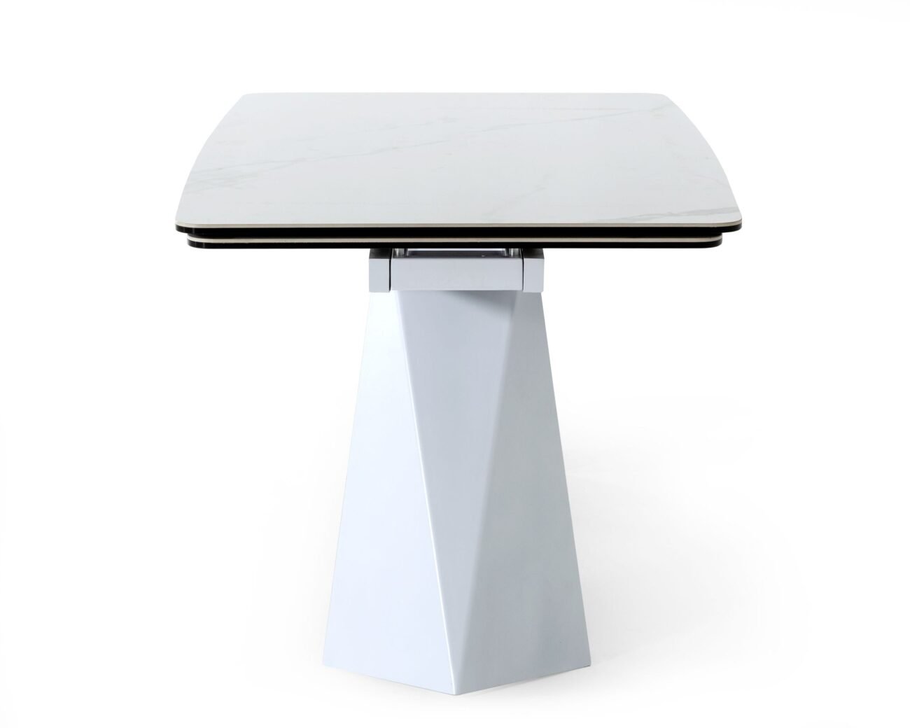 Modrest Encanto - Modern White Ceramic Dining Table - Image 5