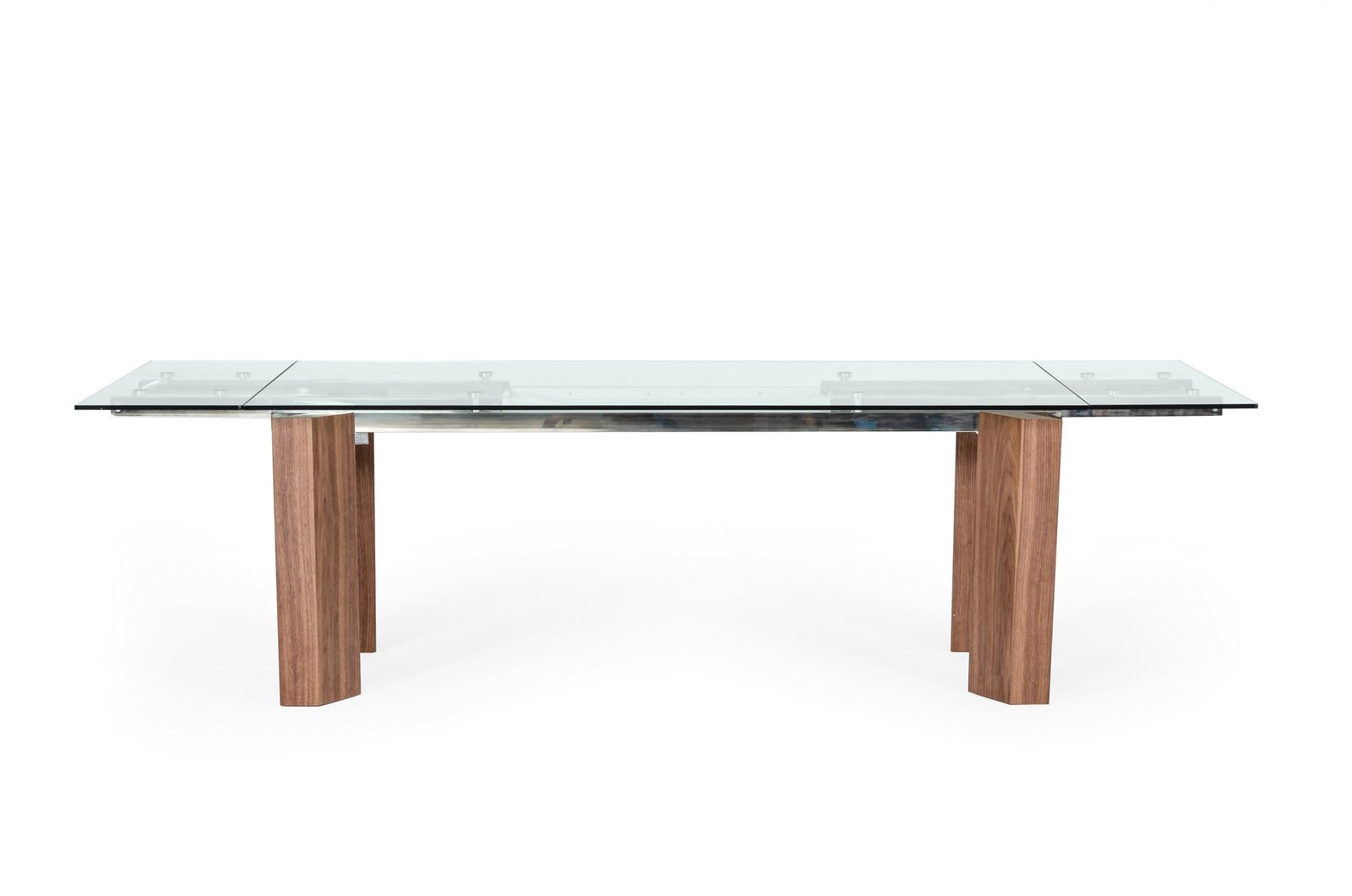 Modrest Helena - Modern Extendable Glass Dining Table - Large - Image 2