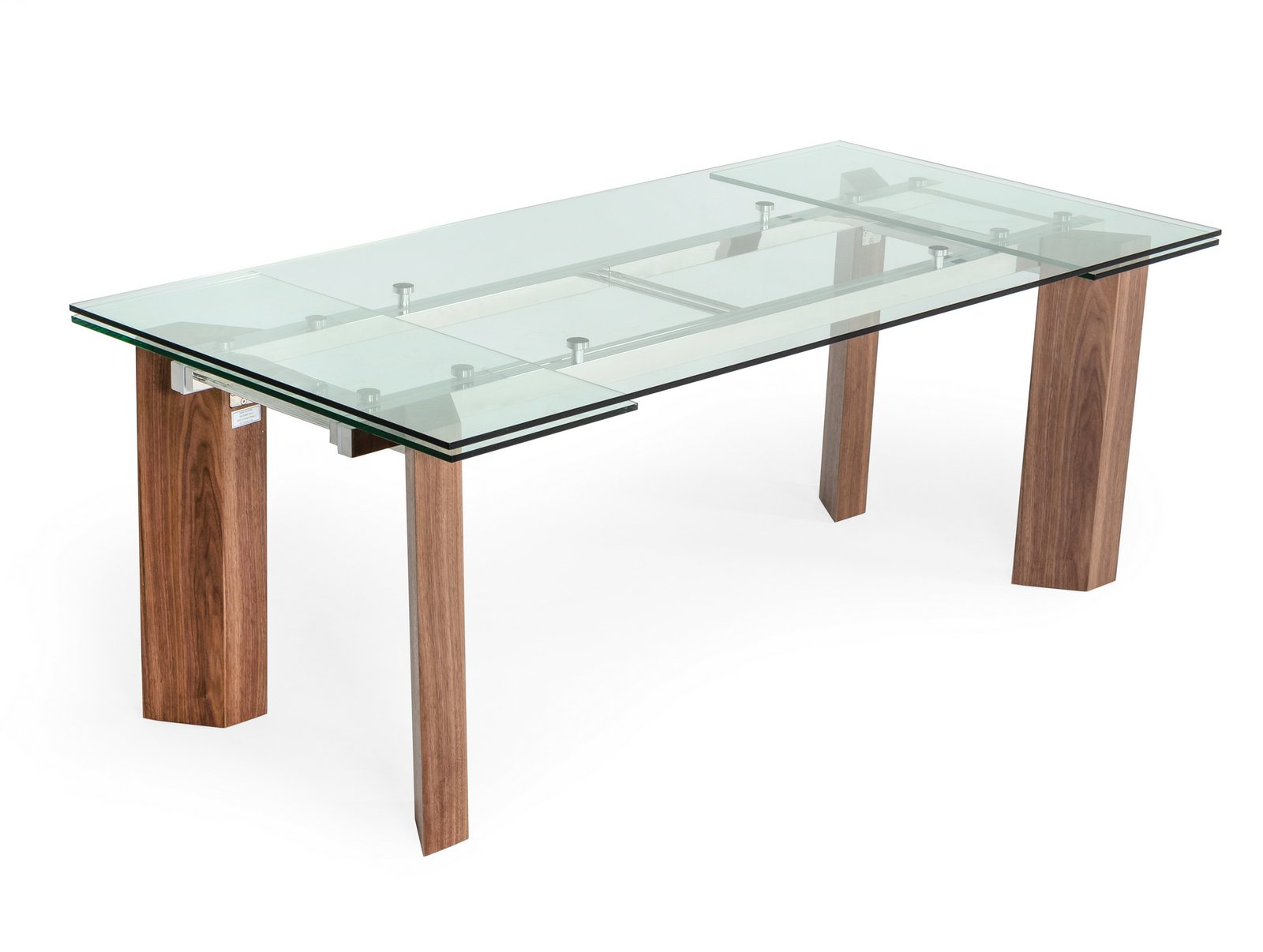 Modrest Helena - Modern Extendable Glass Dining Table - Large - Image 3