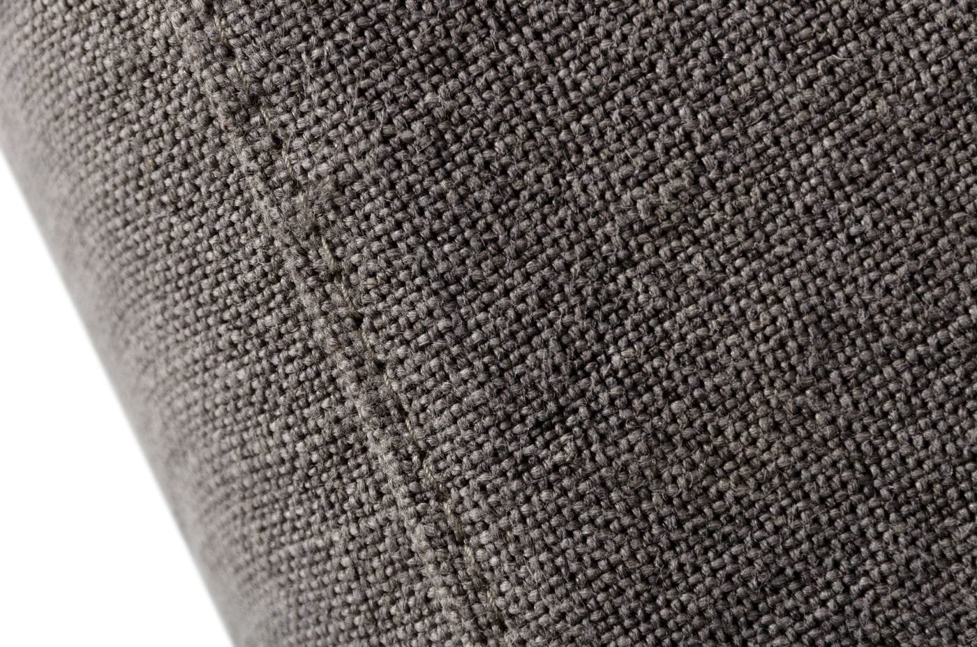Divani Casa Corina - Modern Grey Linen Loveseat - Image 4