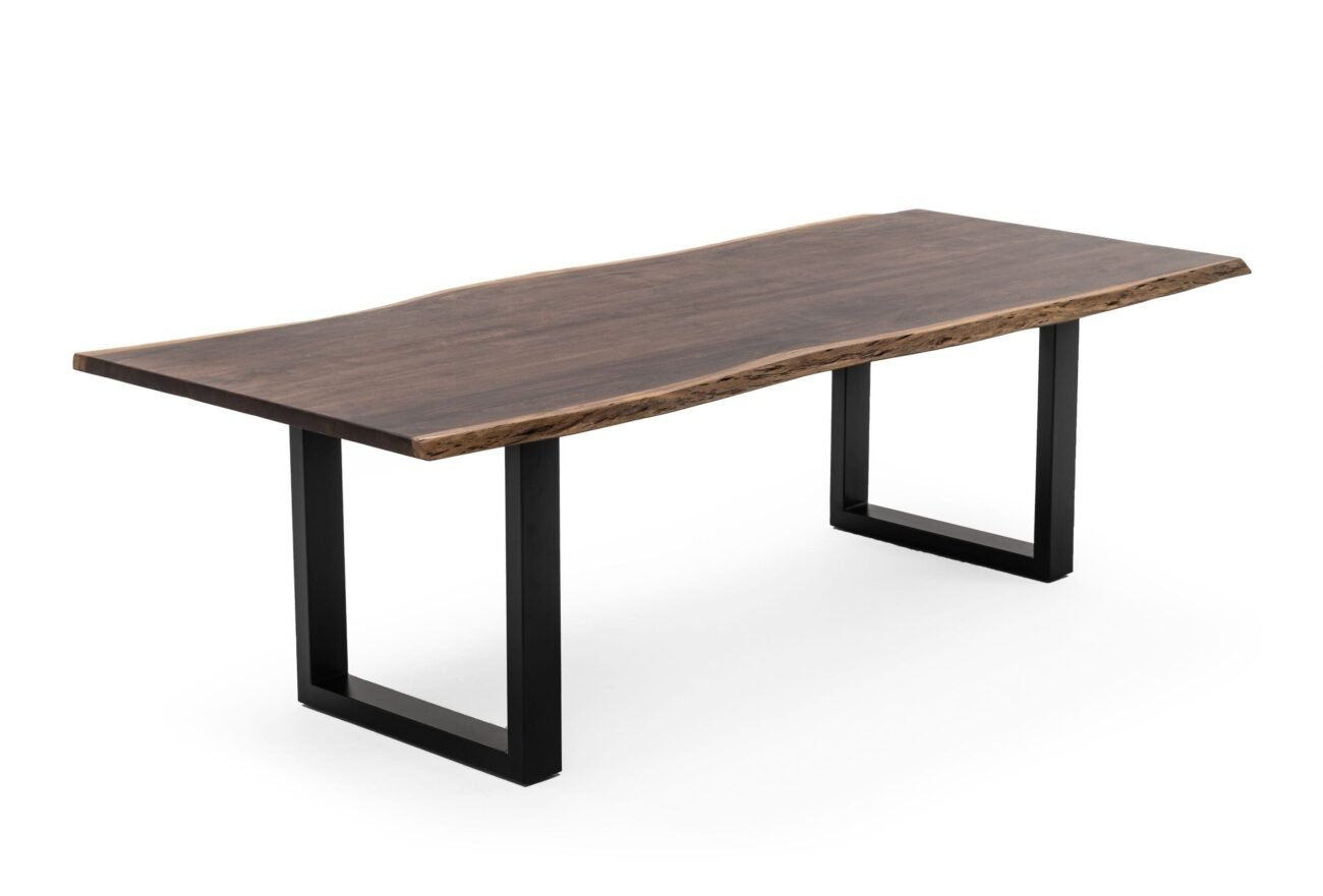 Modrest Taylor - X-Large 102" Modern Live Edge Wood Dining Table - Image 4
