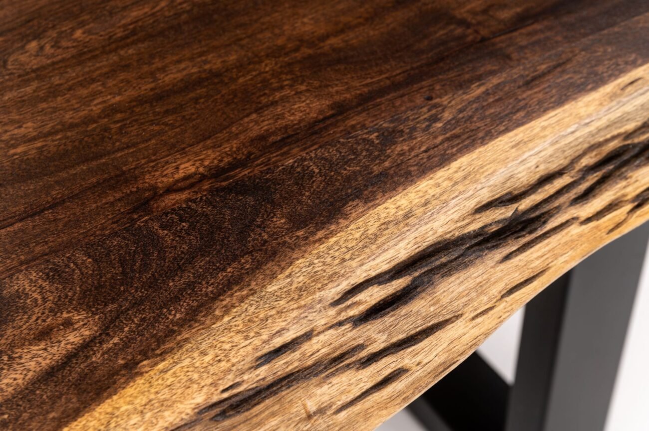 Modrest Taylor - X-Large 102" Modern Live Edge Wood Dining Table - Image 2