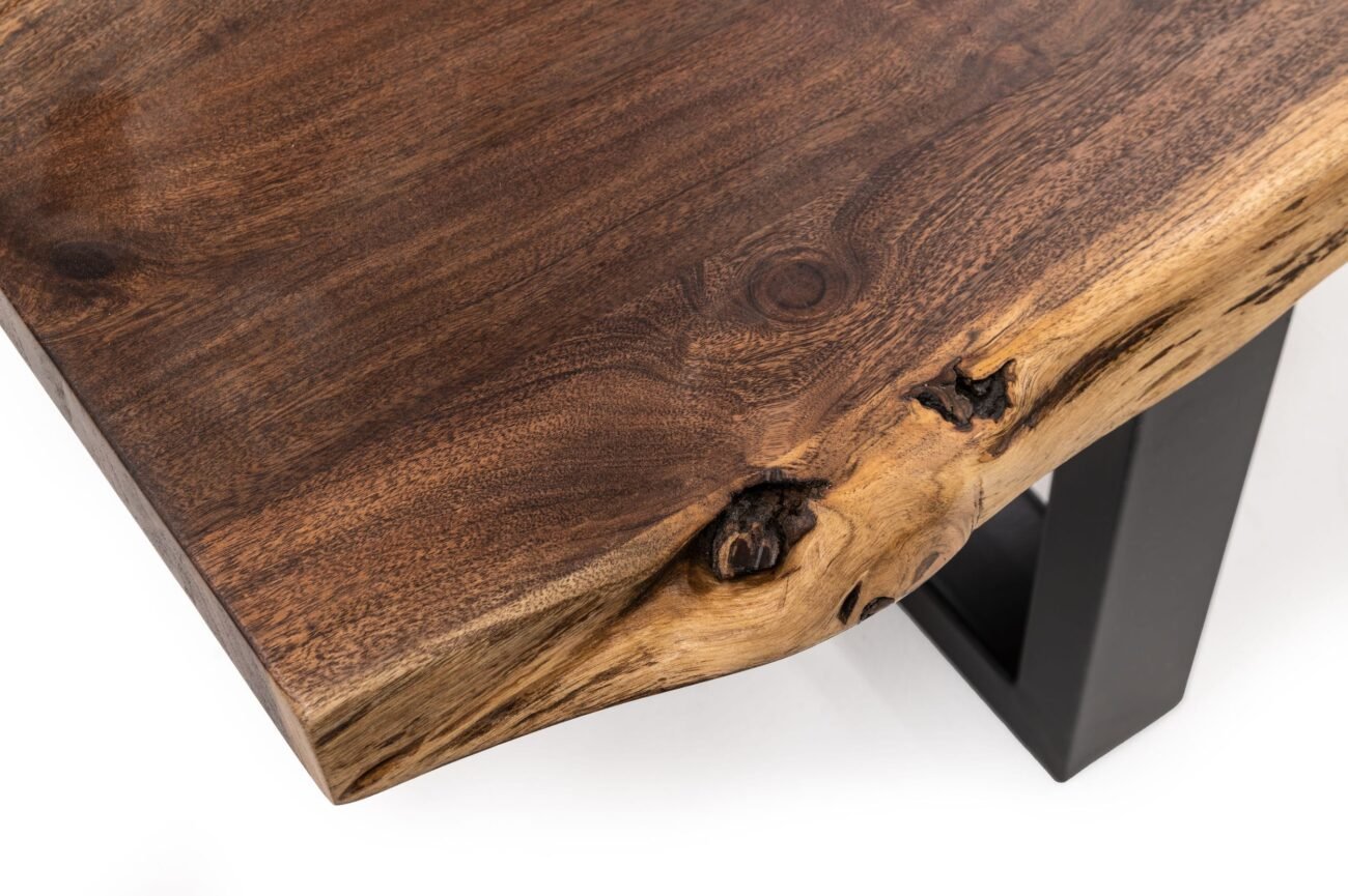 Modrest Taylor - X-Large 102" Modern Live Edge Dining Bench - Image 4